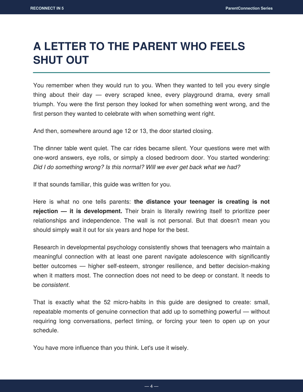 Talk To Your Teen Again: 52 Micro-Habit That Rebuild Your Connection Starting Tonight